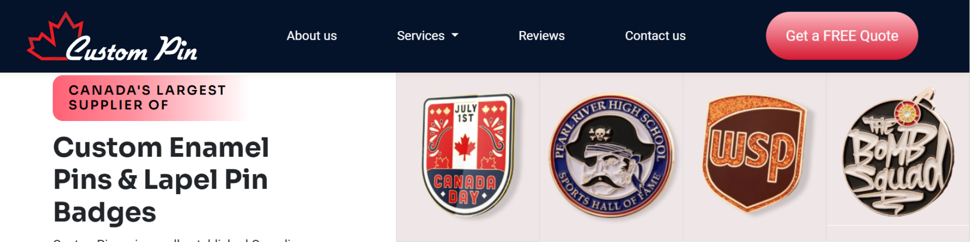 Custom Pins CA