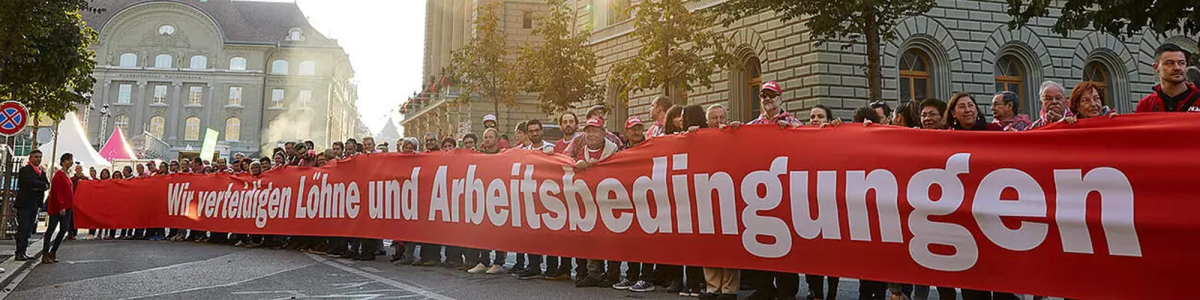 Schweizerischer Gewerkschaftsbund SGB cover